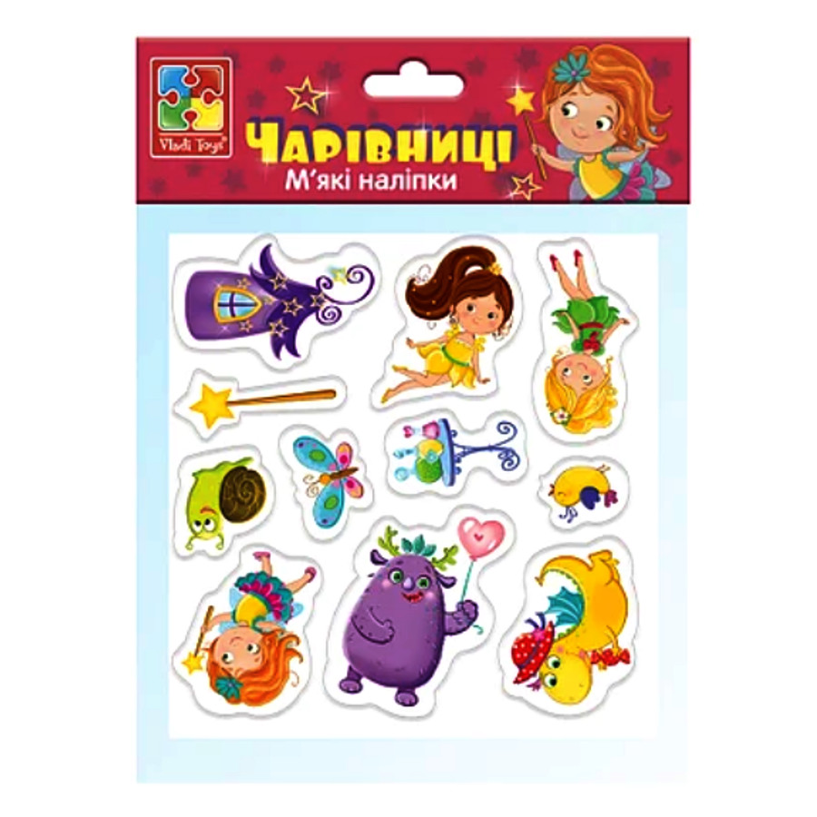 Наліпки м'які Vladi Toys Єдинороги фото