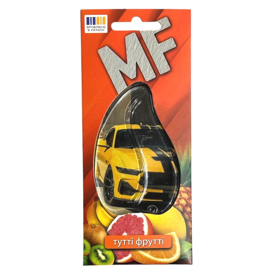Ароматизатор автомобільний Mr Fresh Тутті-фрутті гелевий фото