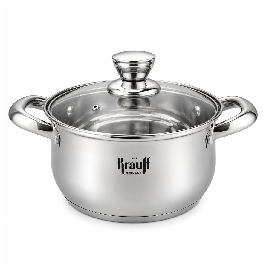 Каструля Krauff 4,4 л з кришкою Culinarium мініатюра