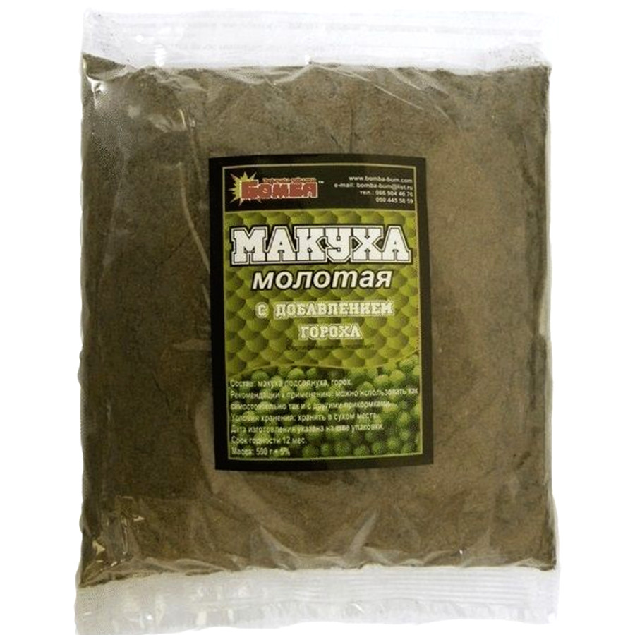 Макуха Бомба 500 г молота Горох фото