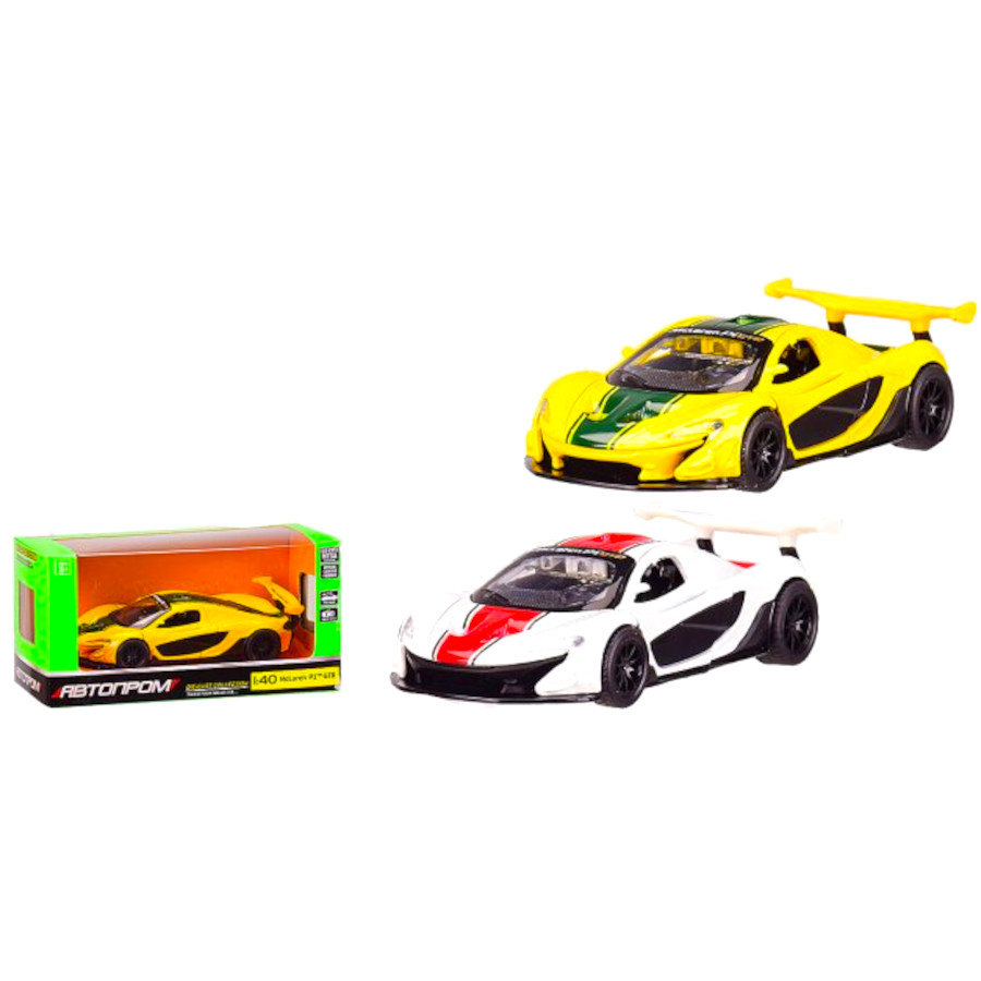 Машинка колекційна Автопром Mclaren P1 GTR мініатюра