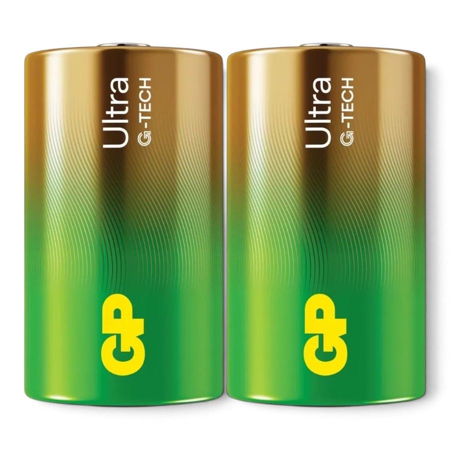 Батарейка GP D (LR20) 2 шт. Ultra Alkaline 13A21-S2 фото