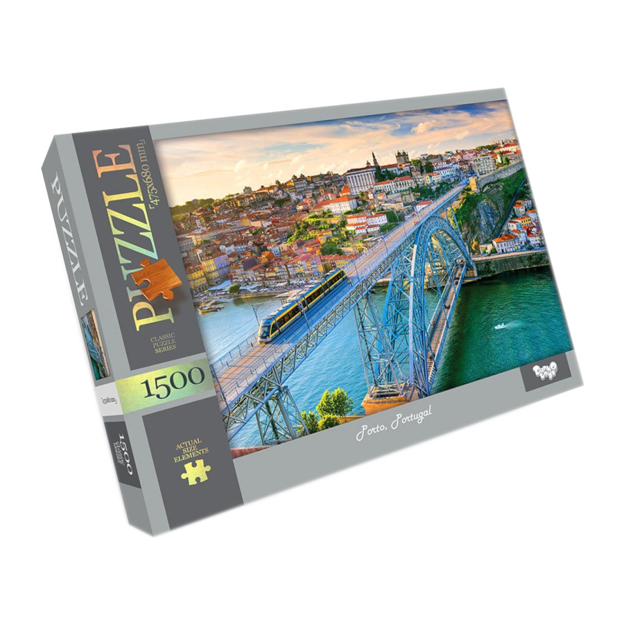 Пазли Danko toys 1500 елементів №4 Porto Portugal мініатюра