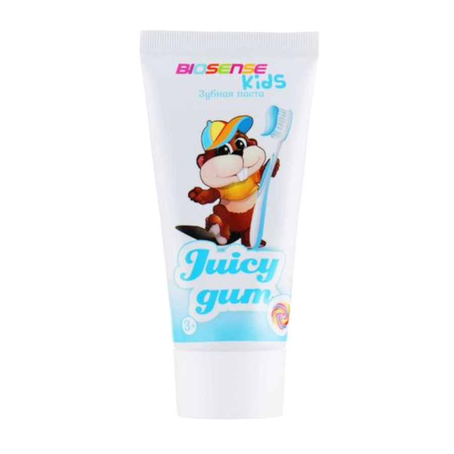 Зубна паста дитяча Bioton Cosmetics 50 мл Juicy Gum мініатюра