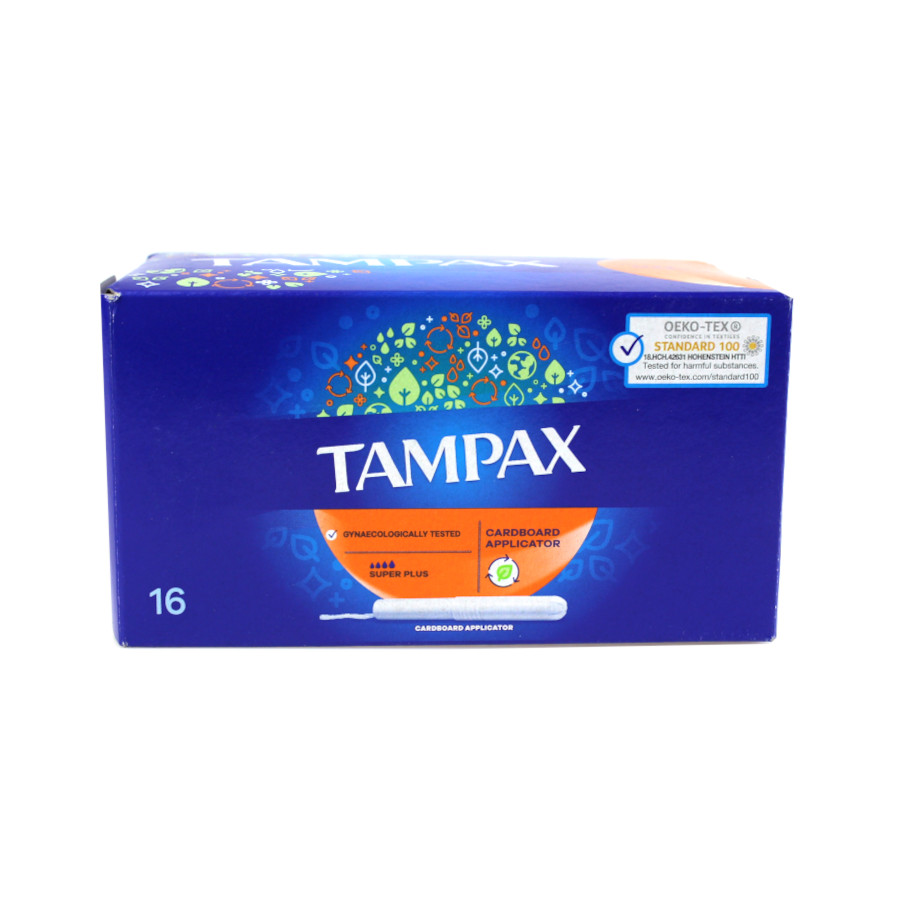 Тампони Tampax 4 18 шт. Super Plus Duo фото