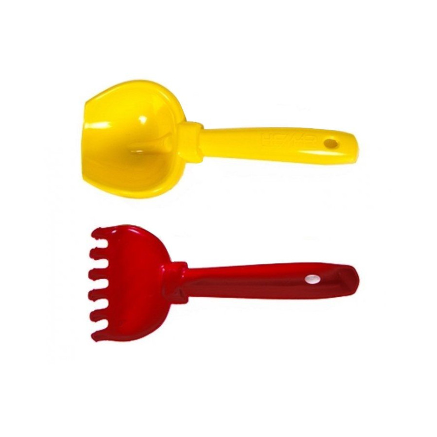 Лопатка та граблі Kinder Way 01-110-KW 17 см мініатюра