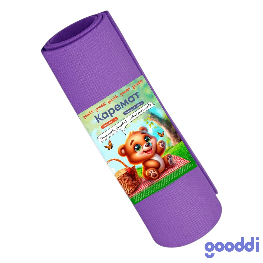 Каремат Gooddi 180*60*0,7 см фото