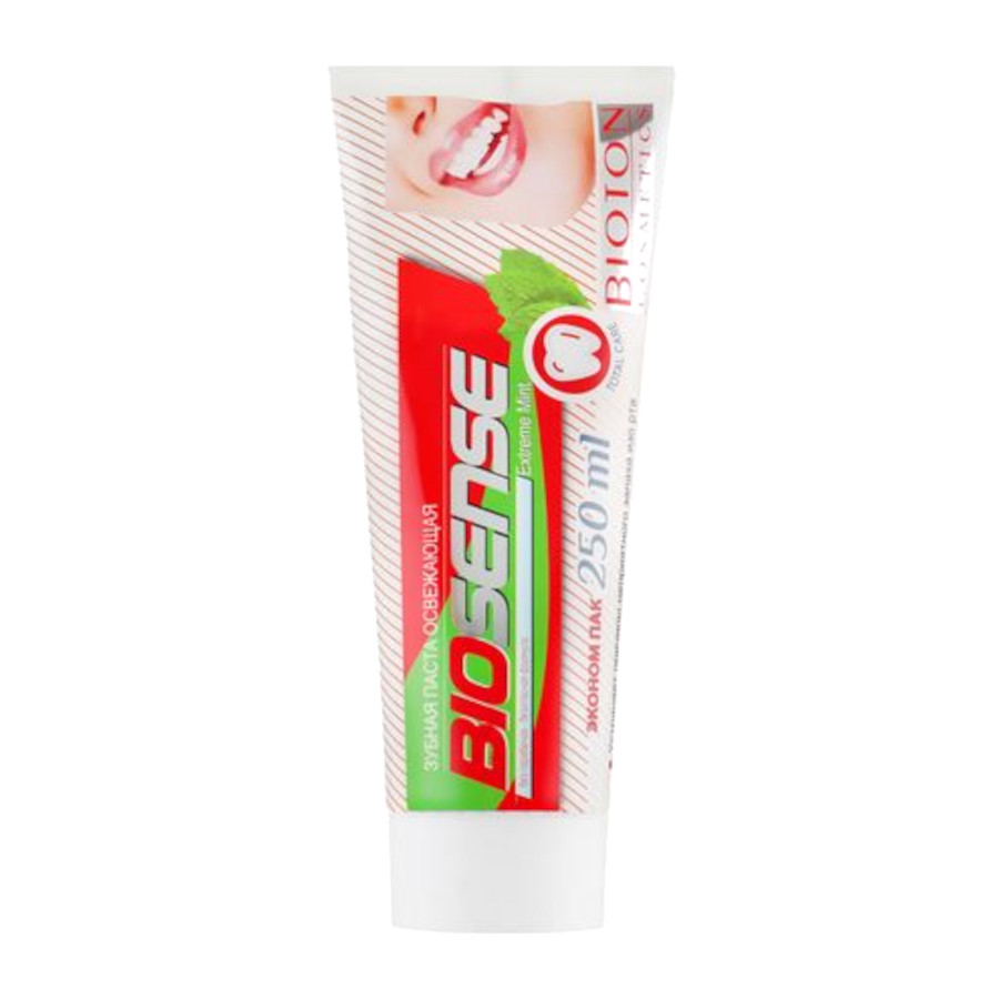 Зубна паста Bioton Cosmetics 250 мл Extreme Mint фото