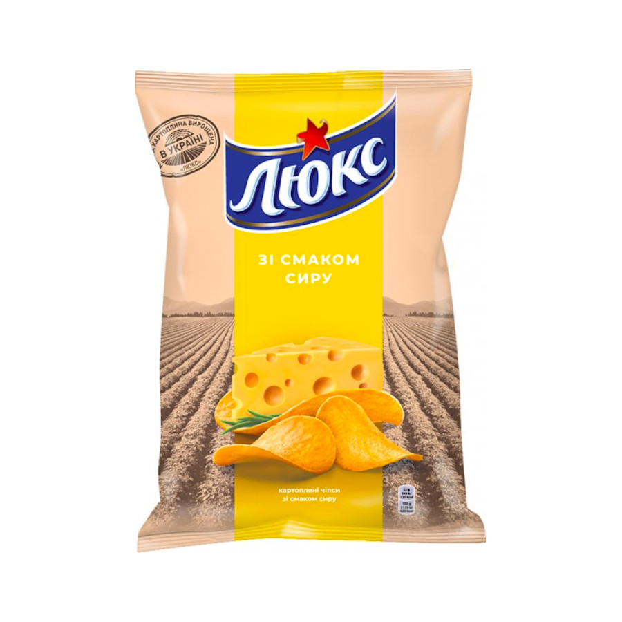 Чипси Люкс 125 г Сир фото