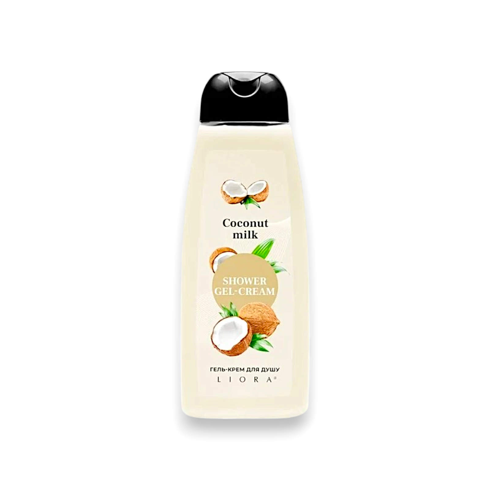 Крем-гель для душу Liora 430 мл Coconut milk фото