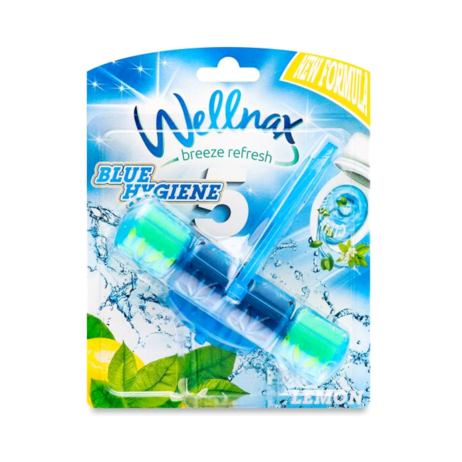 Туалетний блок Wellnax 1 шт. 50 г Лимон фото