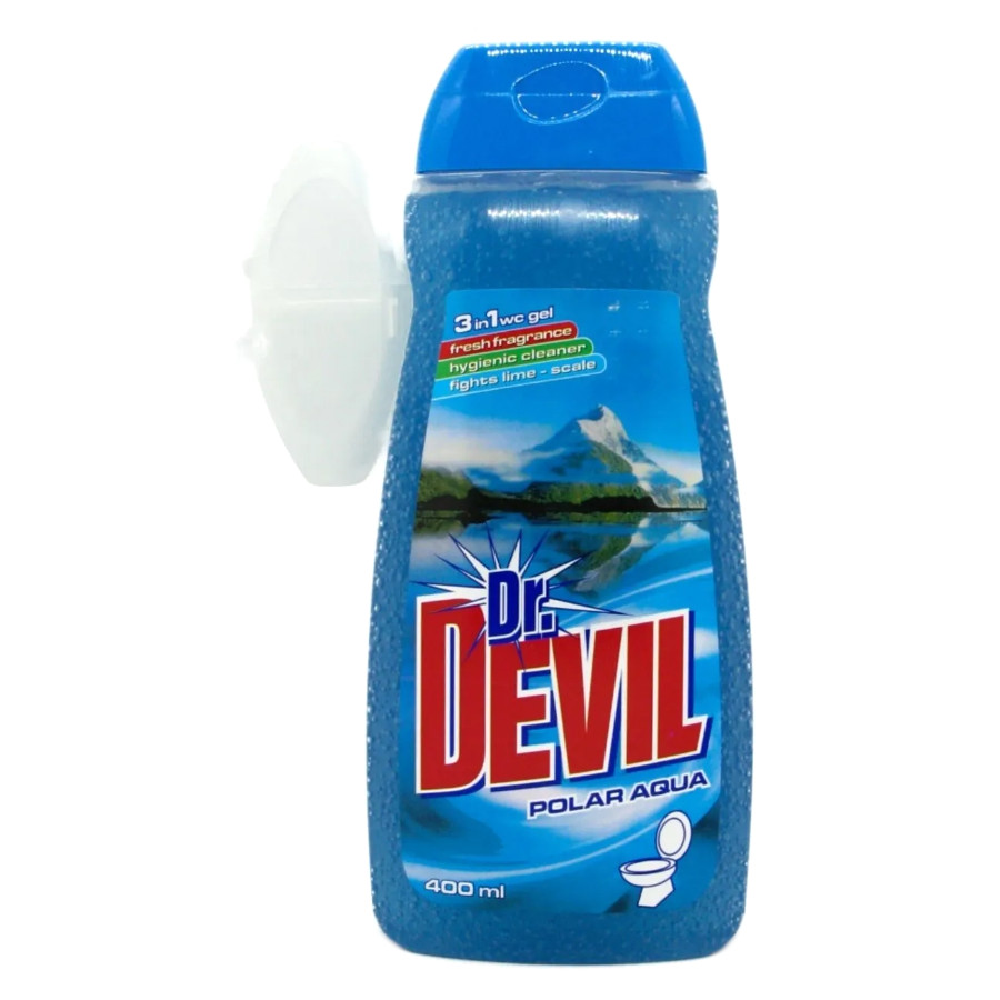 Засіб для чищення унітазів Dr.Devil 400 мл Полярна вода фото