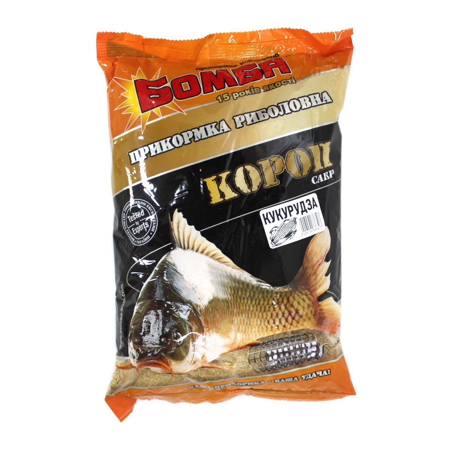 Прикормка Бомба 900 г Короп Кукурудза фото