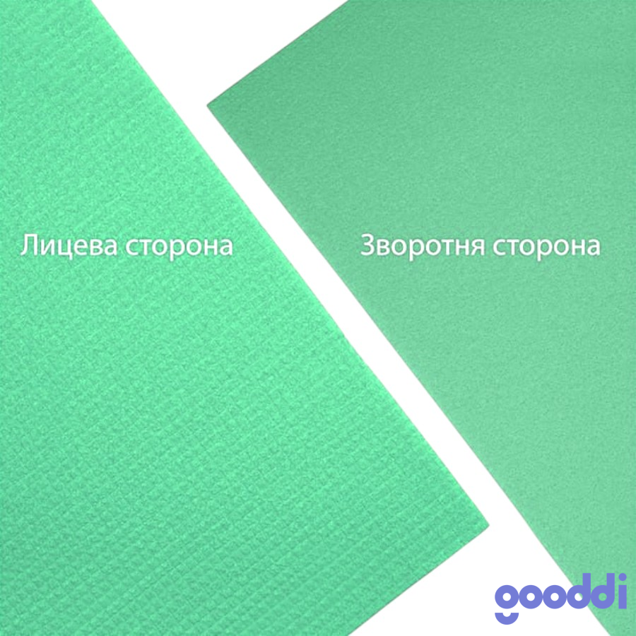 Килим для фітнесу Gooddi 140*50 см 5 мм мікс фото