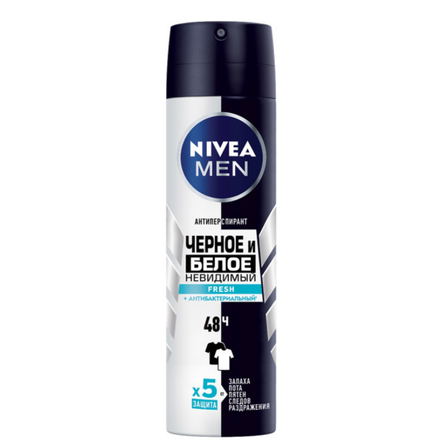 Антиперспірант для чоловіків Nivea Men 150 мл Невидимий Захист фото