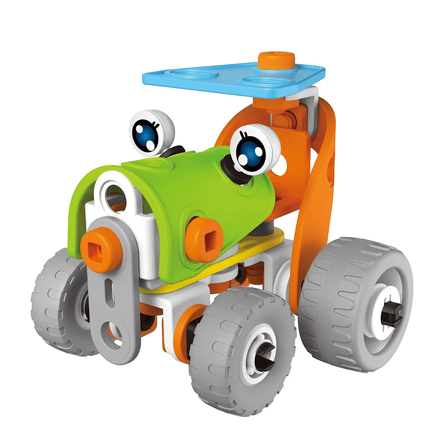 Конструктор Stem 62 елементи Build and play 3 в 1 фото