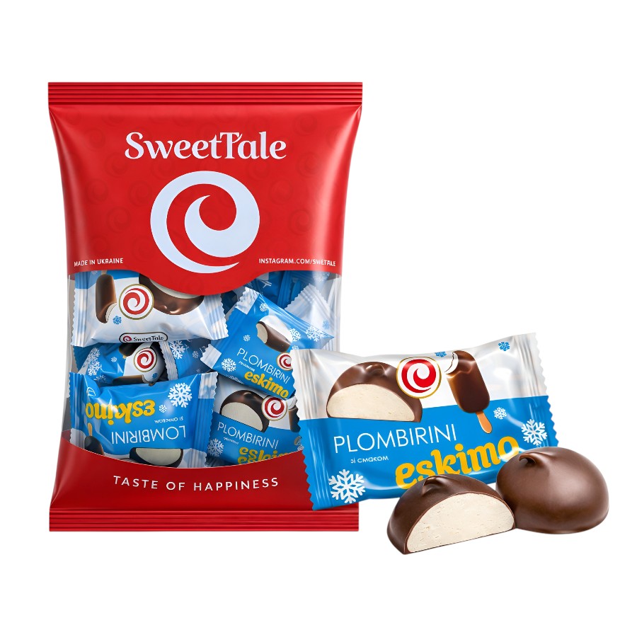 Цукерки SweeTale 170 г Пломбіріні Ескімо фото