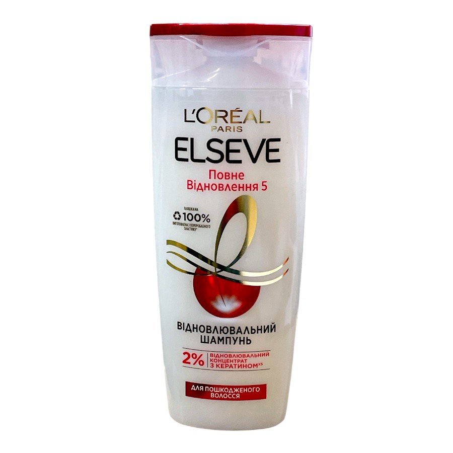 Шампунь для волосся Loreal Paris 250 мл Elseve Повне відновлення фото
