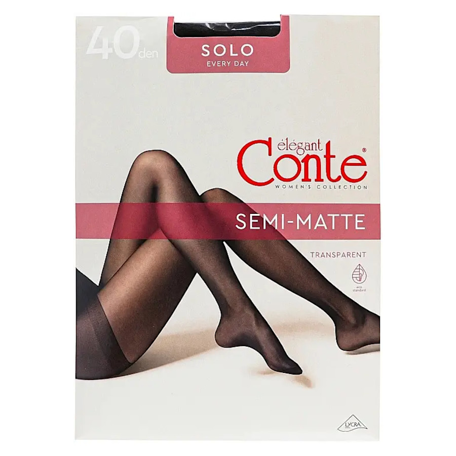 Колготи Conte Solo 40 den p.4 Bronz фото