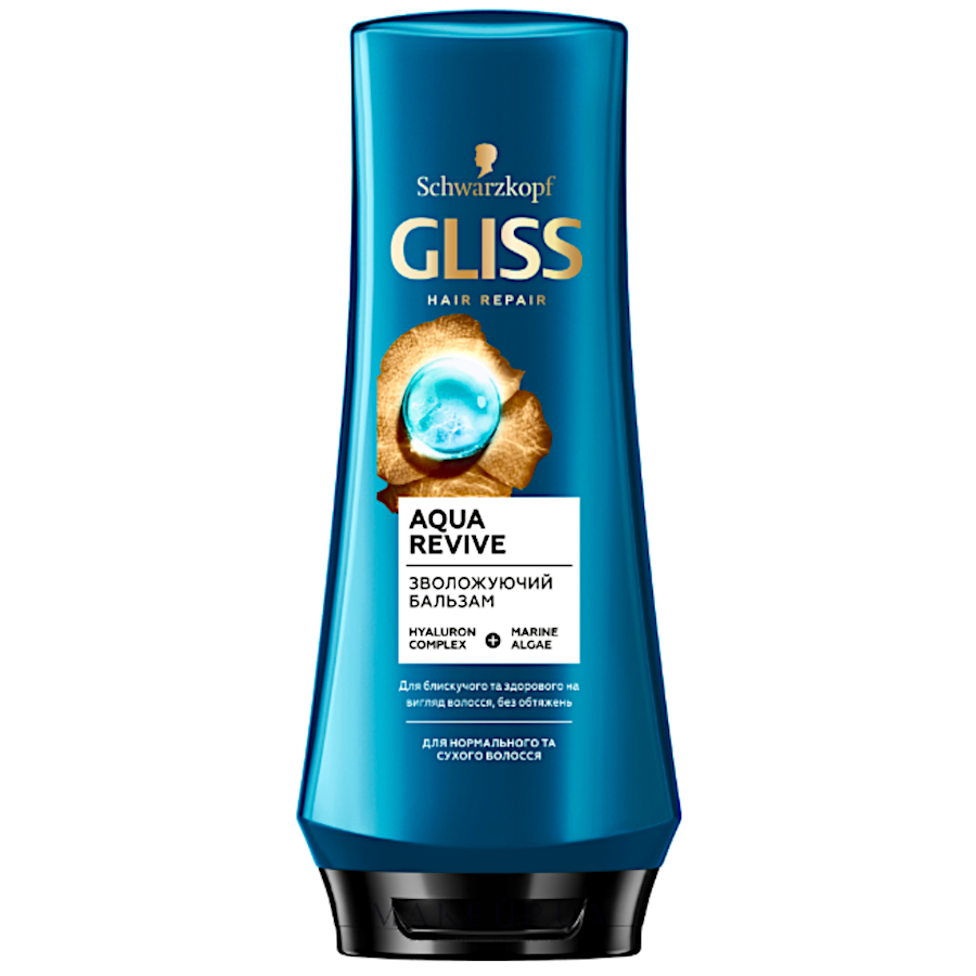 Бальзам для волосся Gliss Kur 200 мл Aqua revive фото
