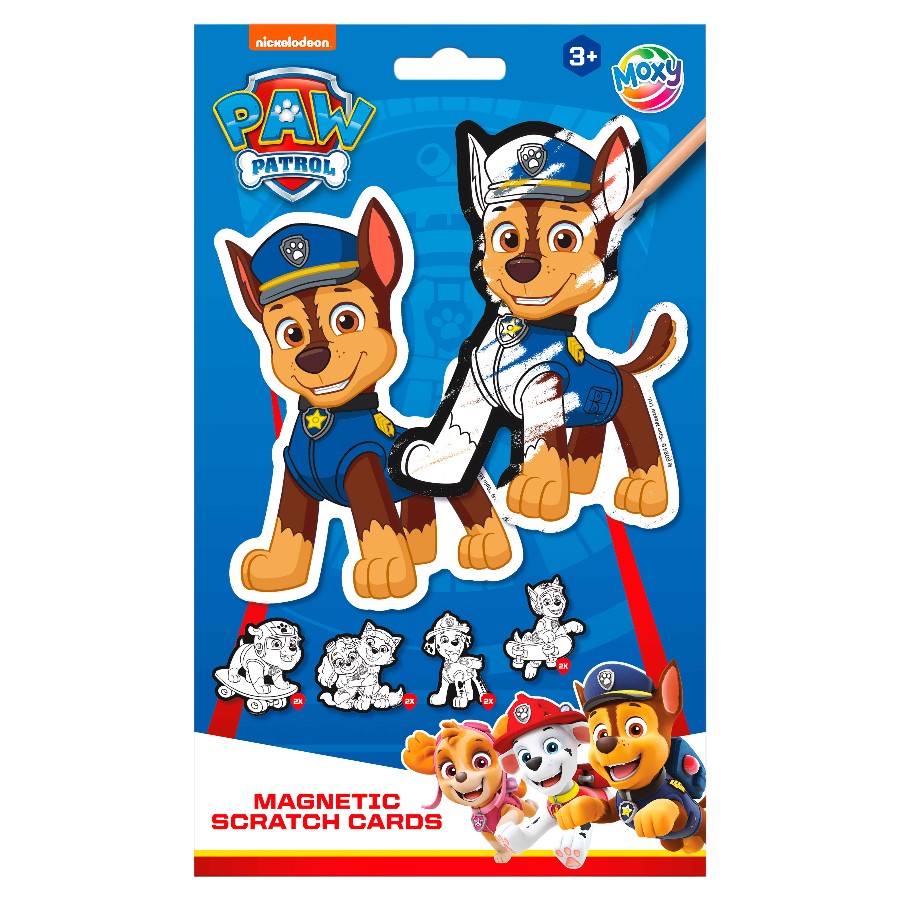 Набір для творчості Moxy Paw Patrol Скретч-магніти фото