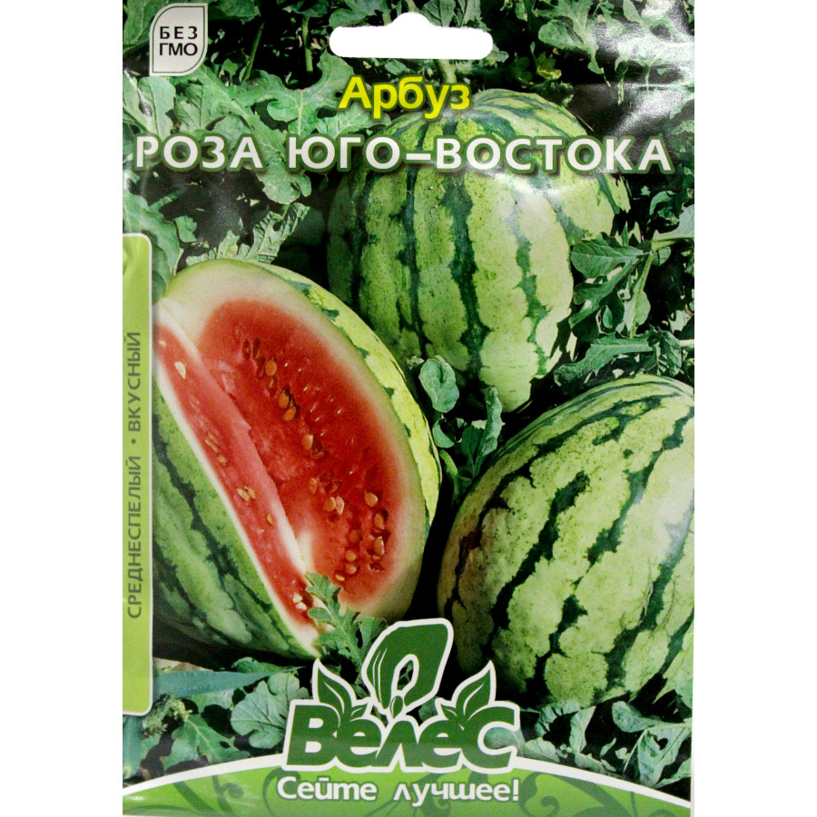 Насіння Велес Кавун 10 г Максі Троянда південного сходу фото