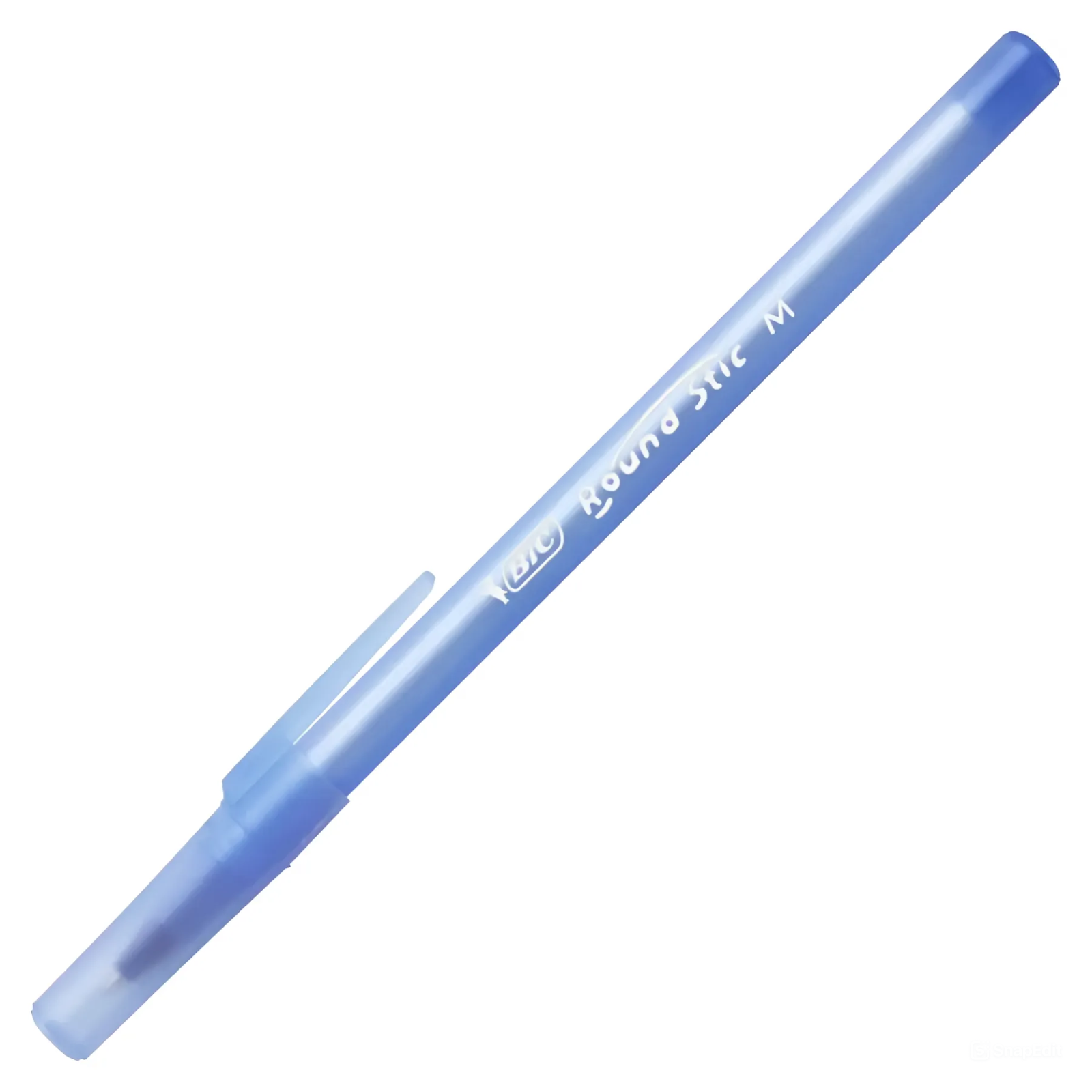 Ручка масляна Bic синя 0,32 мм Round Stic фото