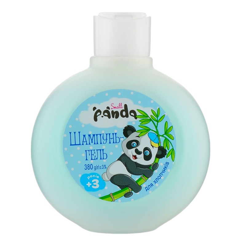 Шампунь-гель Small Panda 380 г для хлопчиків фото