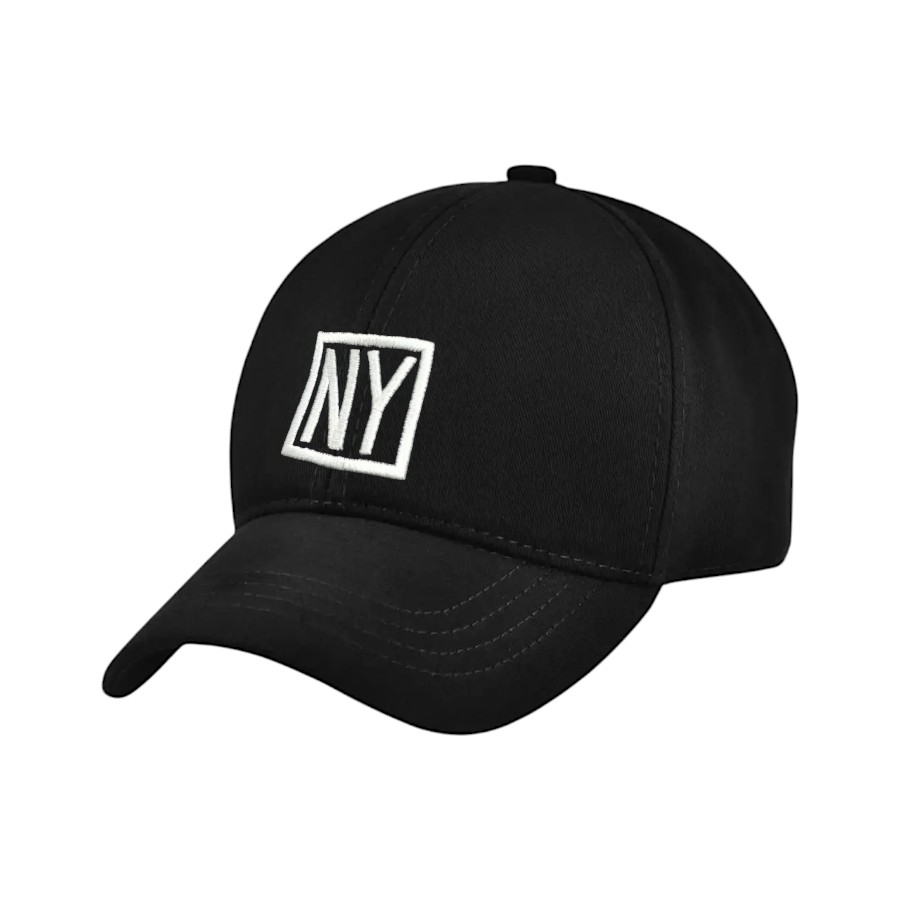 Кепка унісекс чорна NY мініатюра