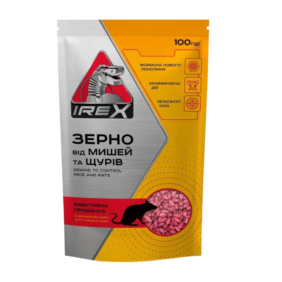 Засіб від гризунів Irex 100 г зерно фото