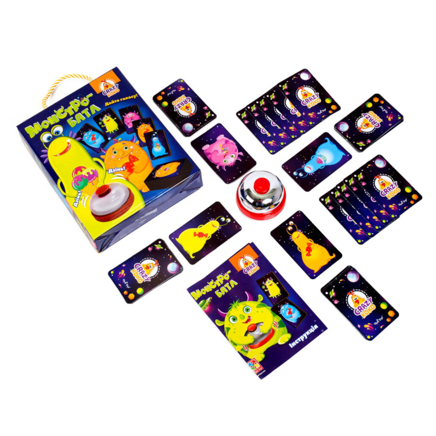 Гра настільна Vladi Toys Монстро батл мініатюра