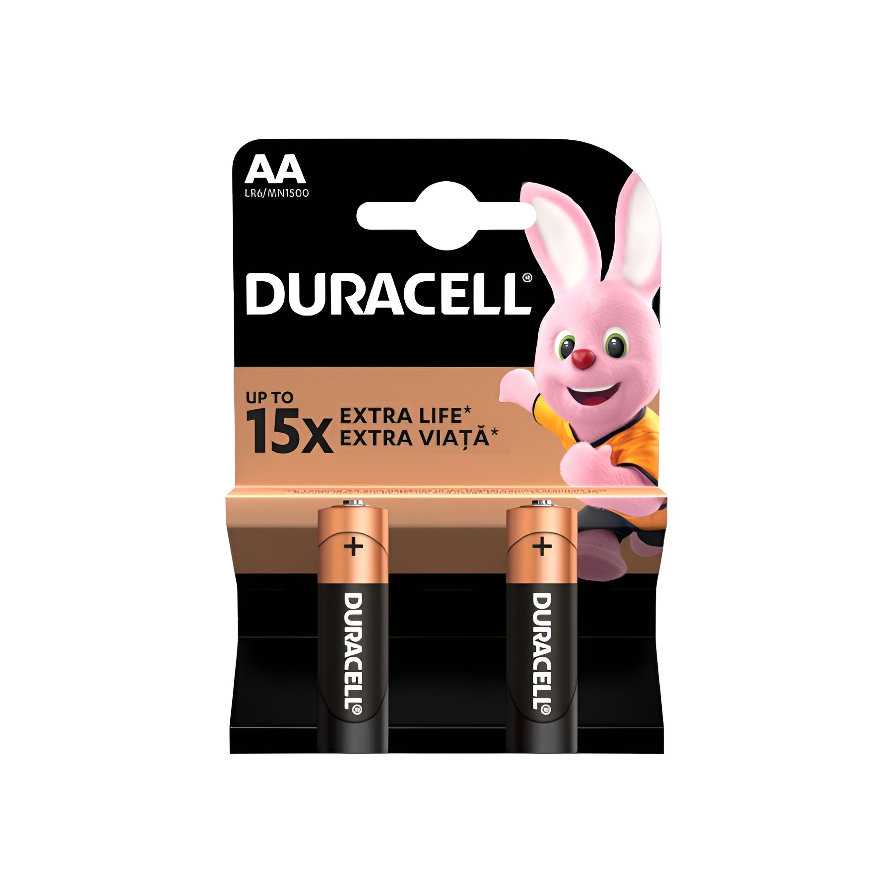 Батарейка Duracell LR6 2 шт. фото