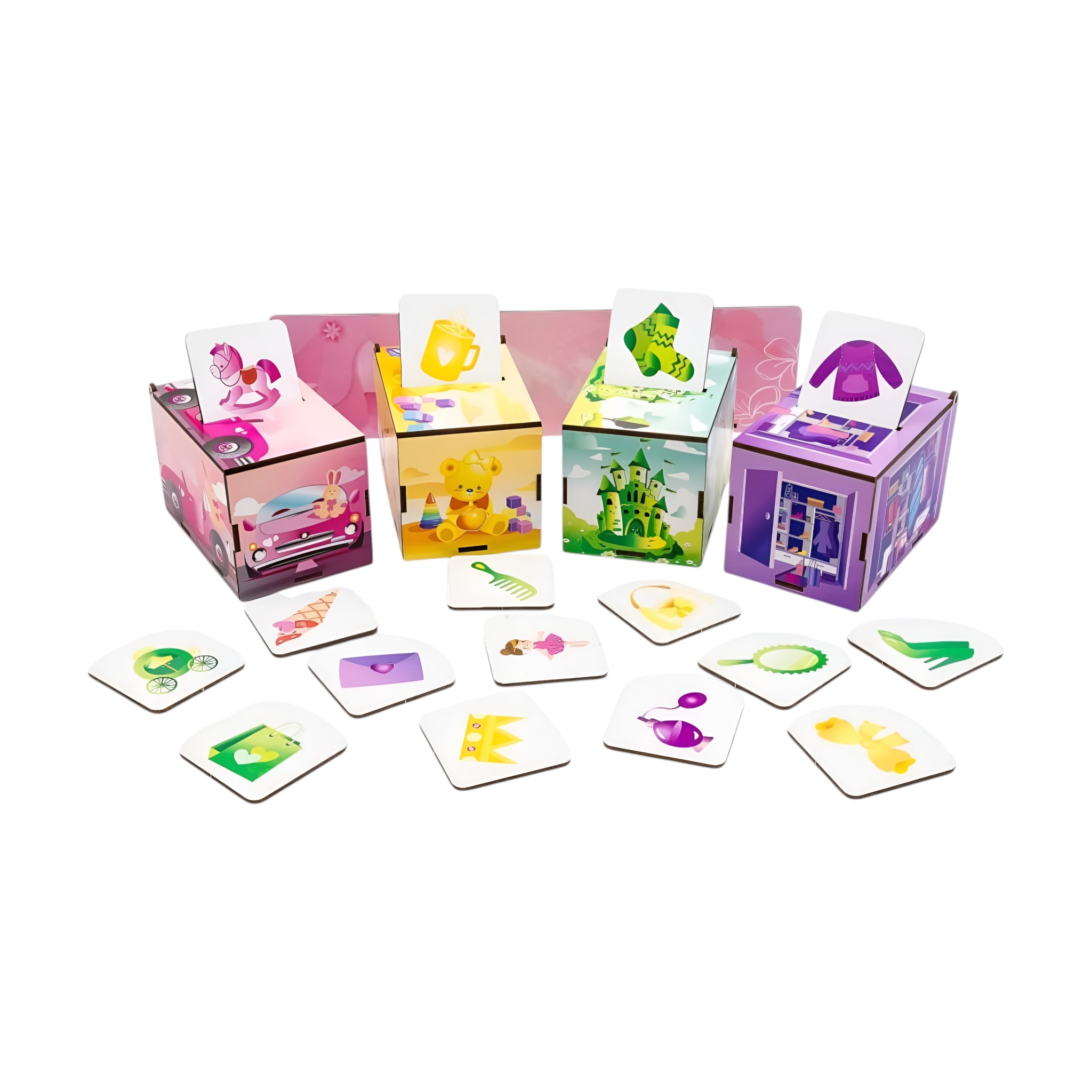 Сортер Монтессорі PuzzleOk Принцеса фото