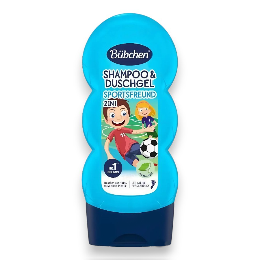 Шампунь дитячий Bubchen 230 мл Юний спортсмен 2 в1 фото
