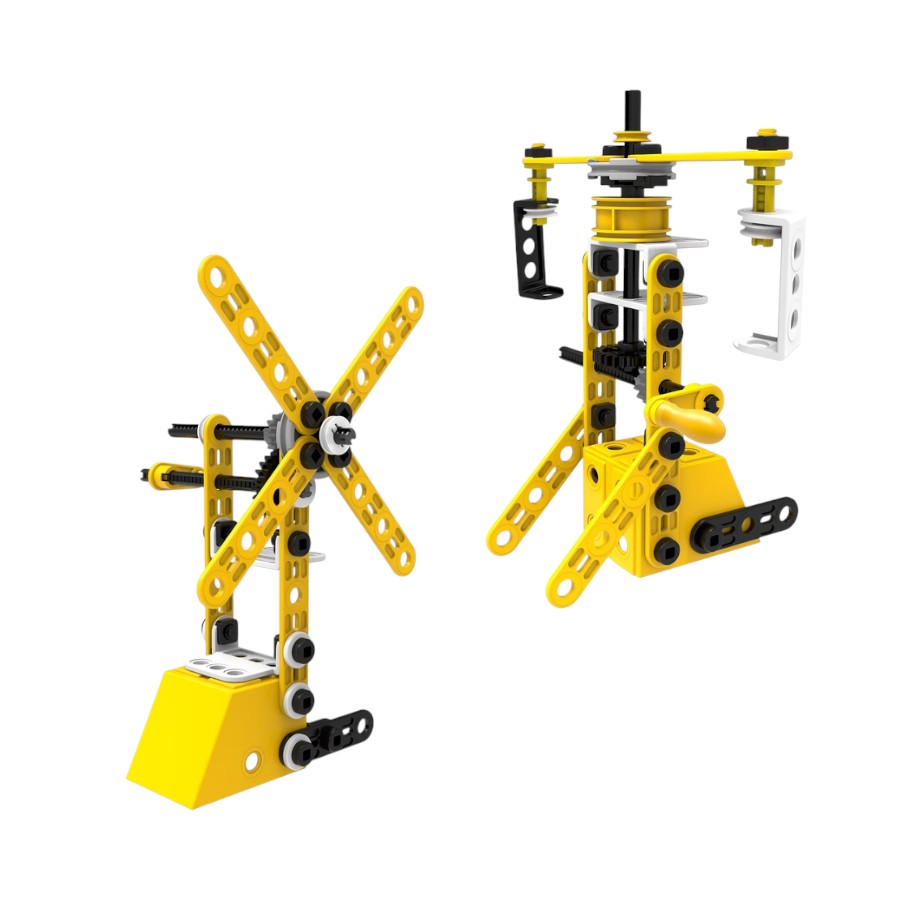 Конструктор Stem 100 елементів Build and play 8 в 1 фото