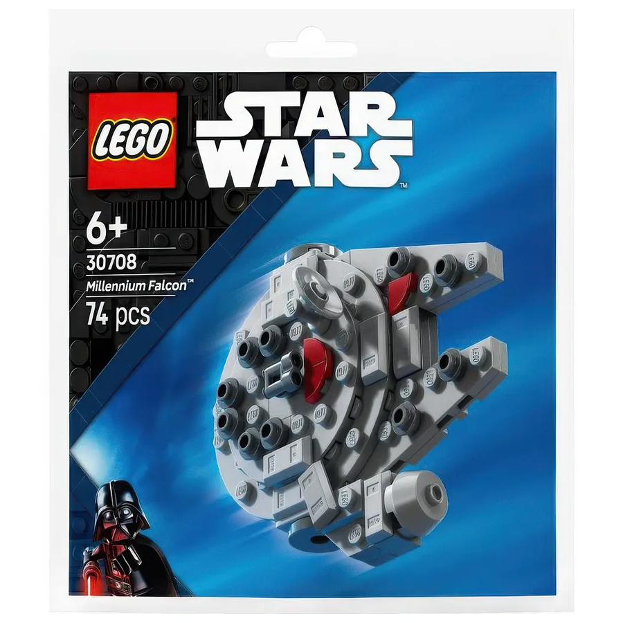 Конструктор LEGO Star Wars 74 елемента Мінімодель Сокіл тисячоліття фото