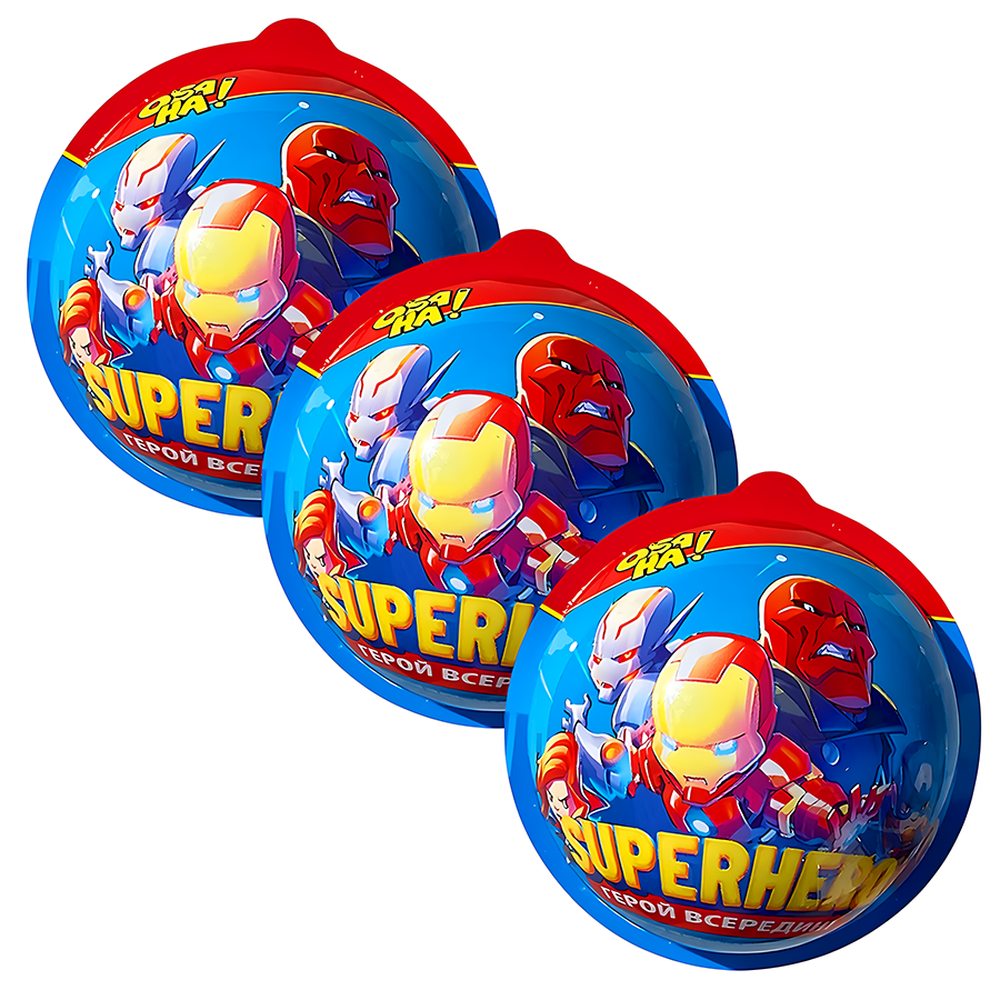 Цукерки Оба-На кулька-сюрприз Superhero — купити | TA•DA!