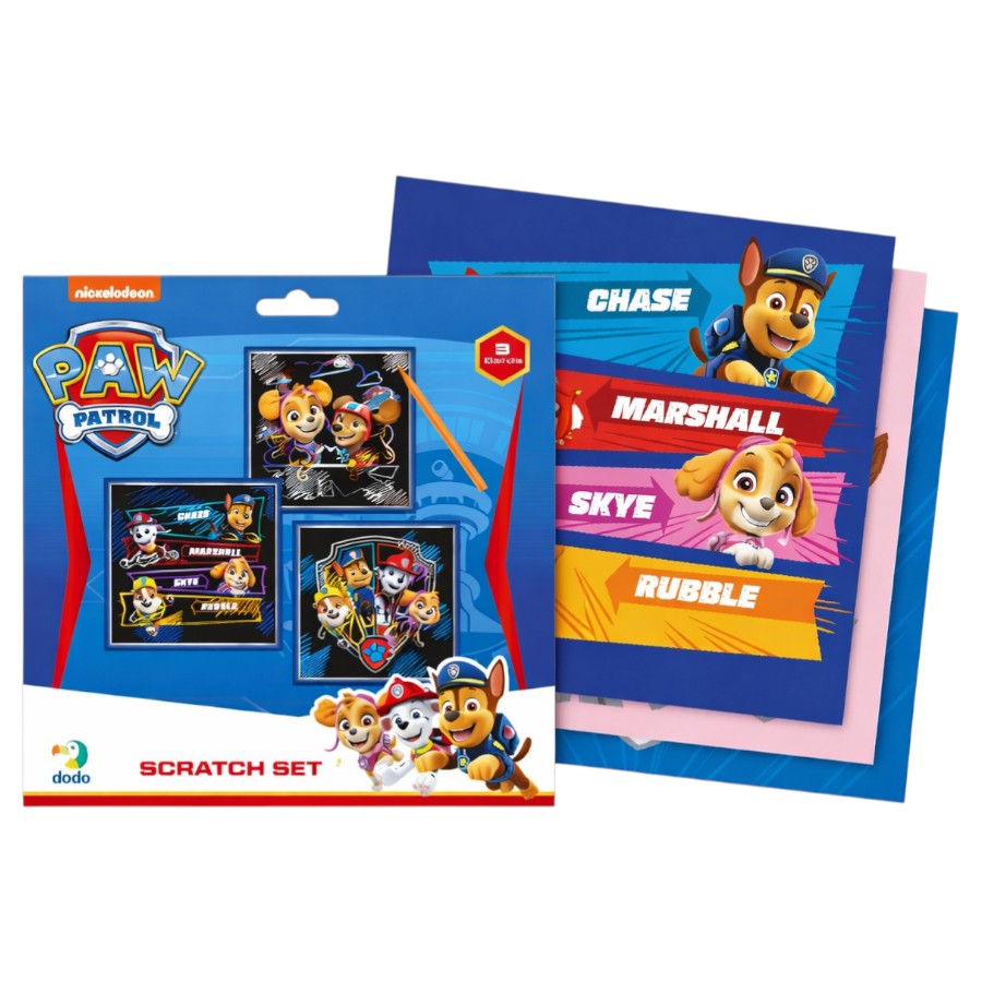 Гравюра Dodo 3 шт. Paw Patrol фото