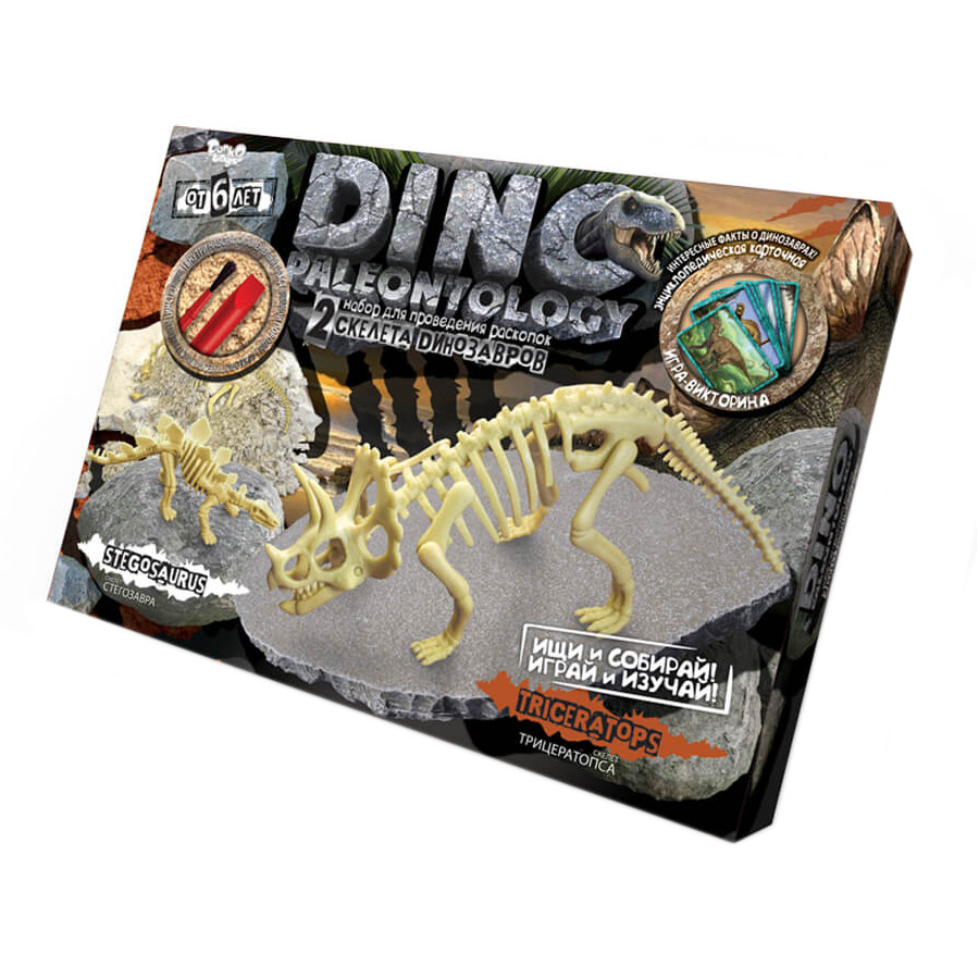 Набір для проведення розкопок Danko toys Dino Paleontology №2 фото
