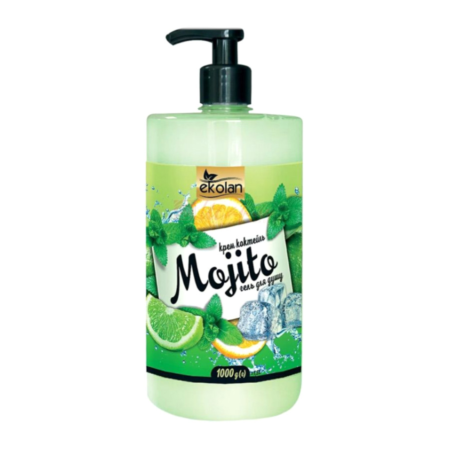 Гель для душу Ekolan 1 л Mojito мініатюра