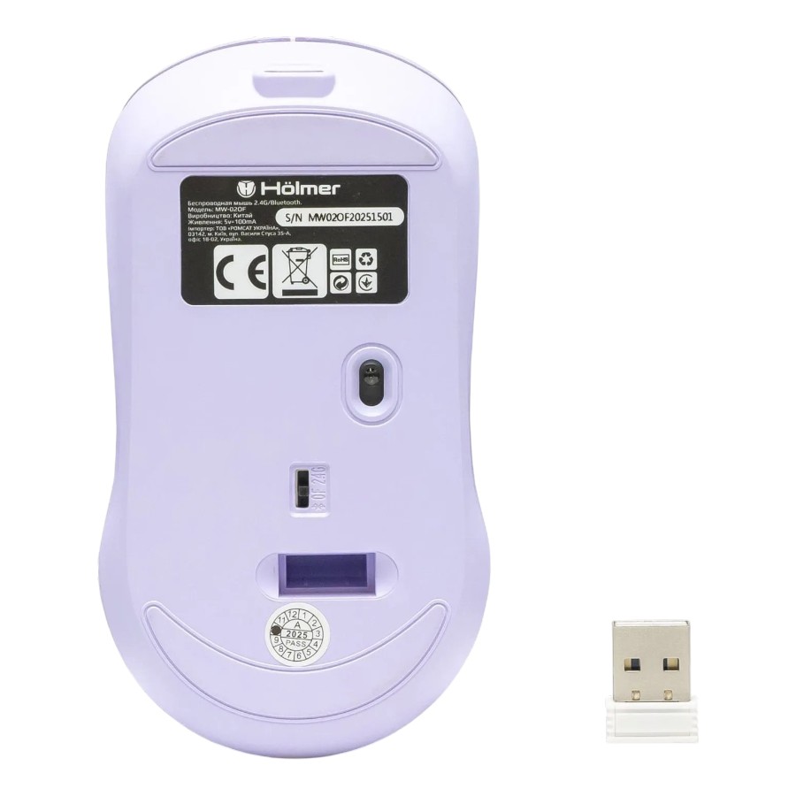 Мишка комп'ютерна Hölmer Bluetooth MW-02OF мініатюра
