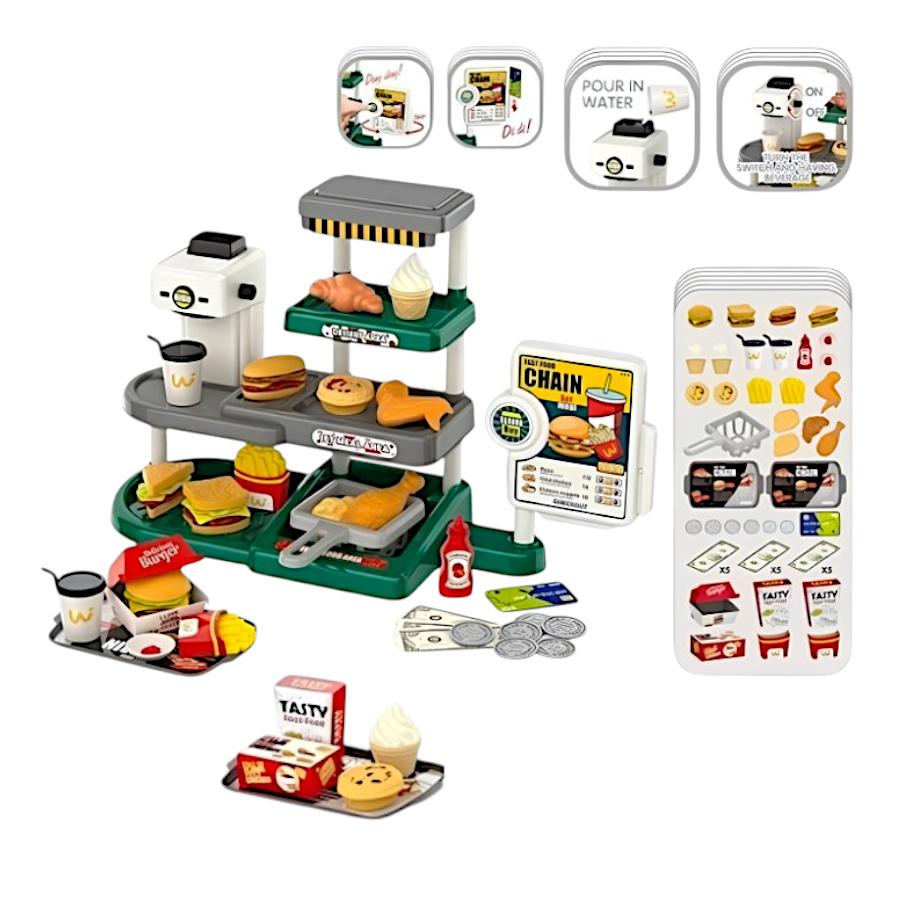 Кухня іграшкова Fast Food chain 668-139 фото