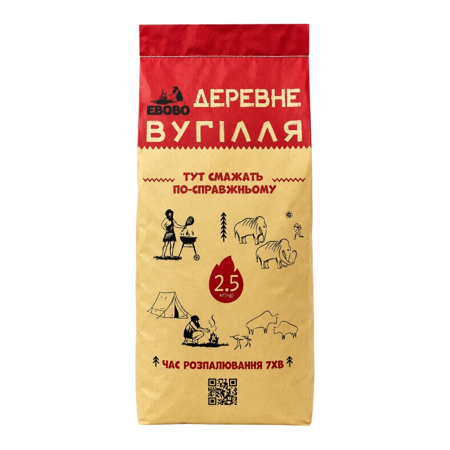 Вугілля деревне Ebobo 2,5 кг фото