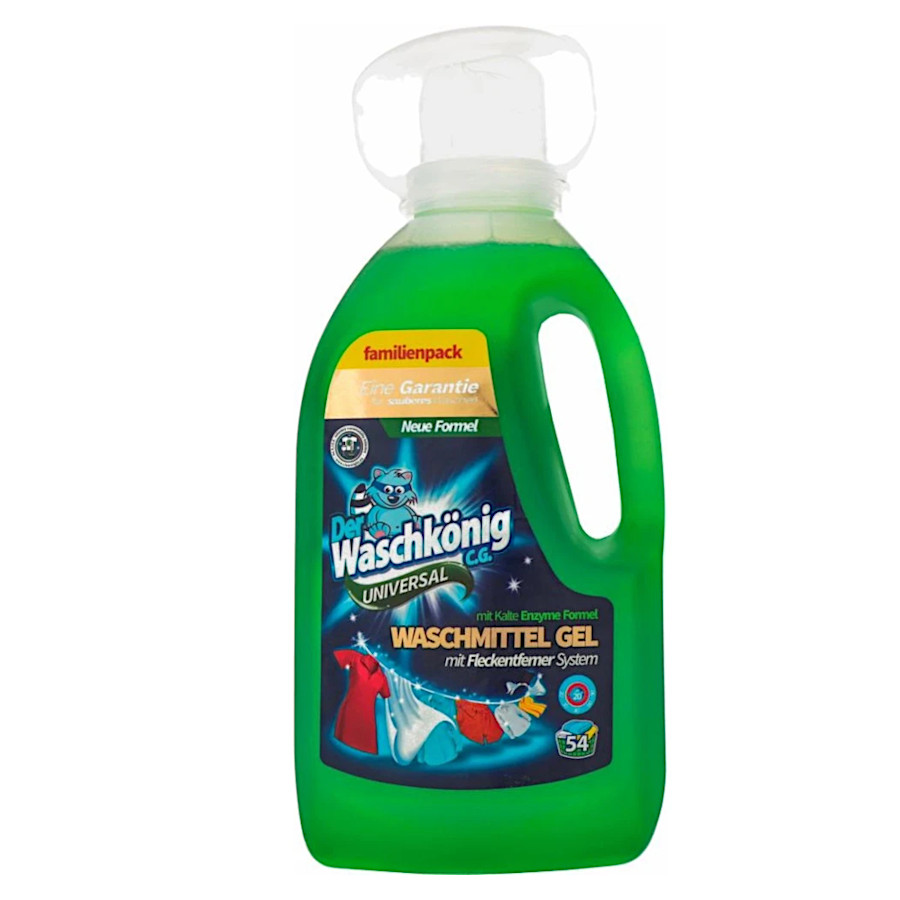 Гель для прання Waschkonig 1,6 л Universal фото