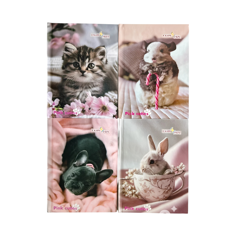 Блокнот Скарбукра А6 48 аркушів Cuties фото