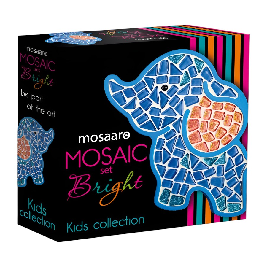 Набір для творчості Mosaaro Кришталеве скло Слоник фото
