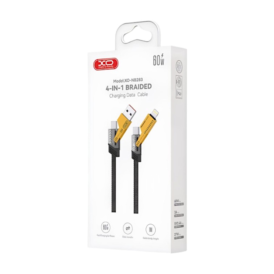 Кабель XO USB to Lightning 1 м NB283-Lt фото