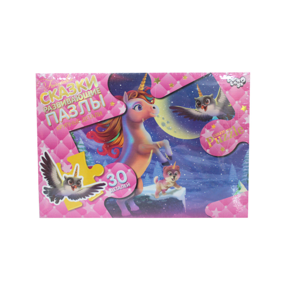 Пазли Danko toys 30 елементів №2 Єдиноріг фото