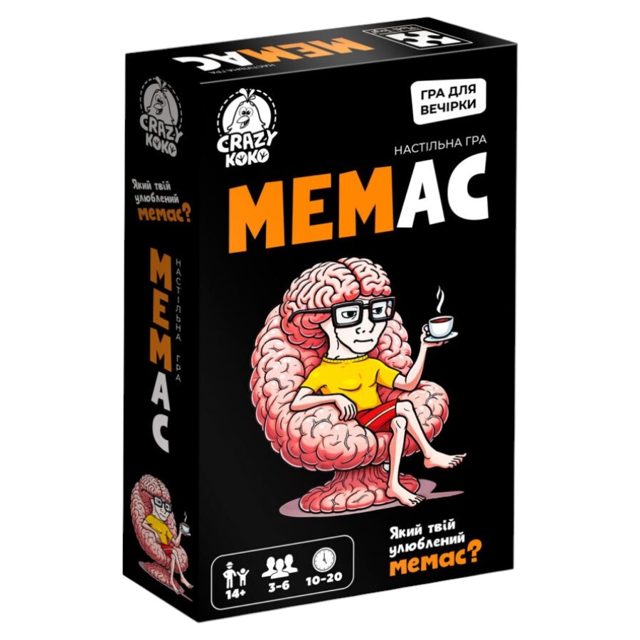 Гра настільна Vladi Toys Мемас мініатюра