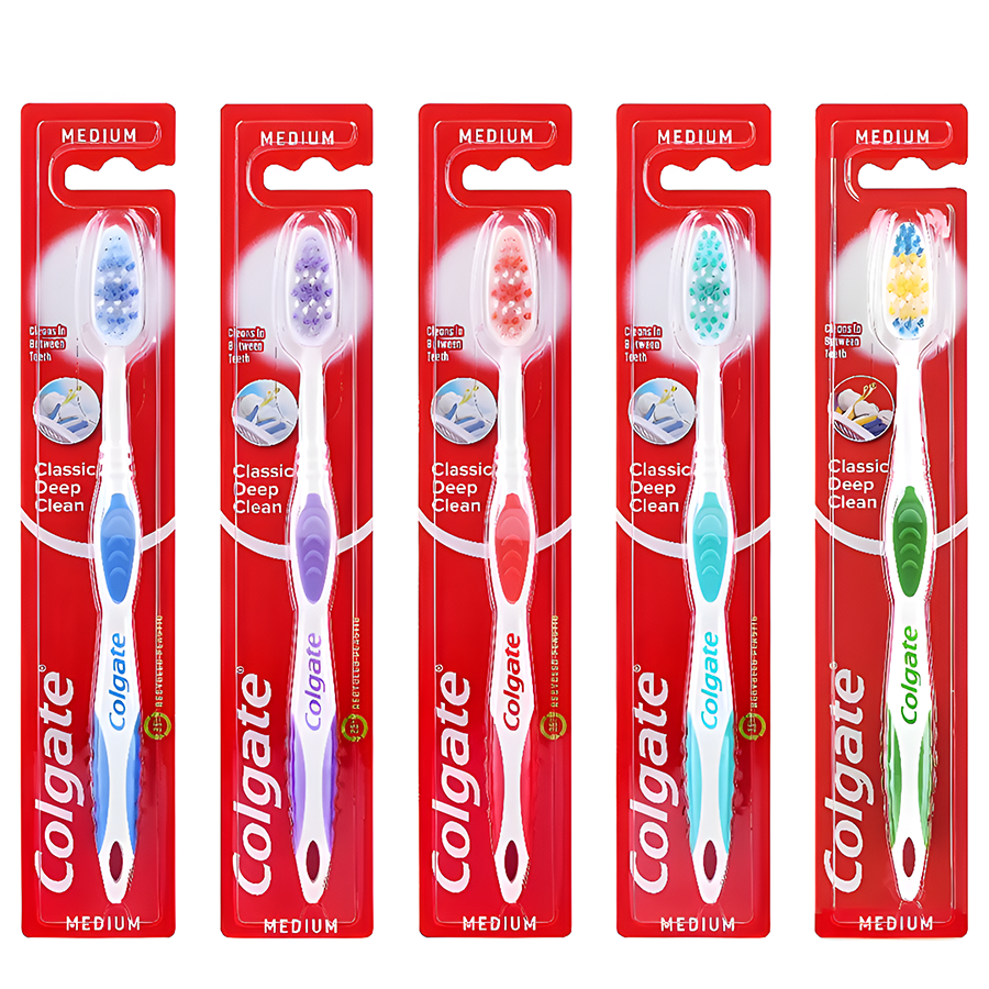 Зубна щітка Colgate Класика Здоров'я Medium фото